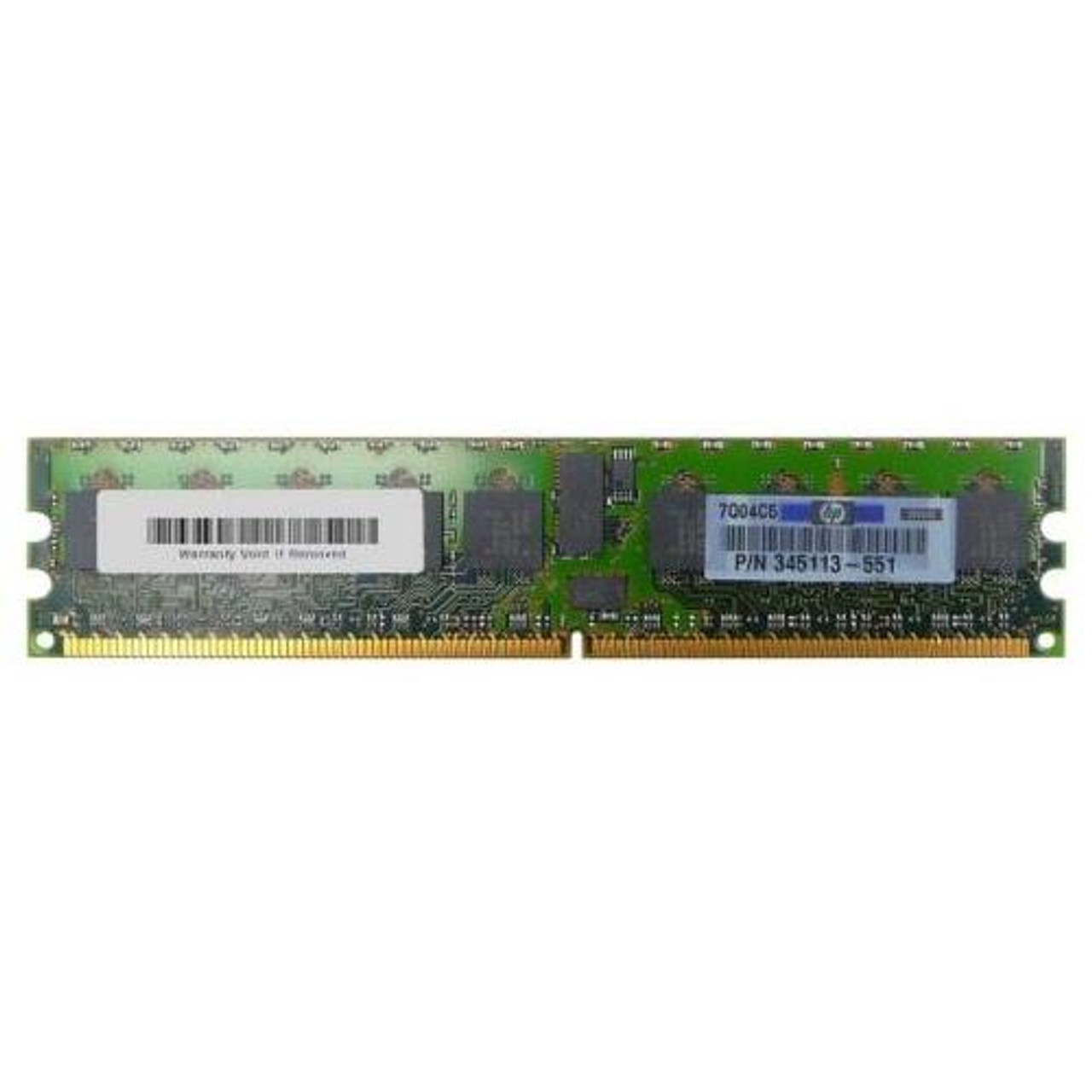 345113-551 HP 1GB DDR2 Registered ECC PC2-3200 400Mhz 1Rx4 Server