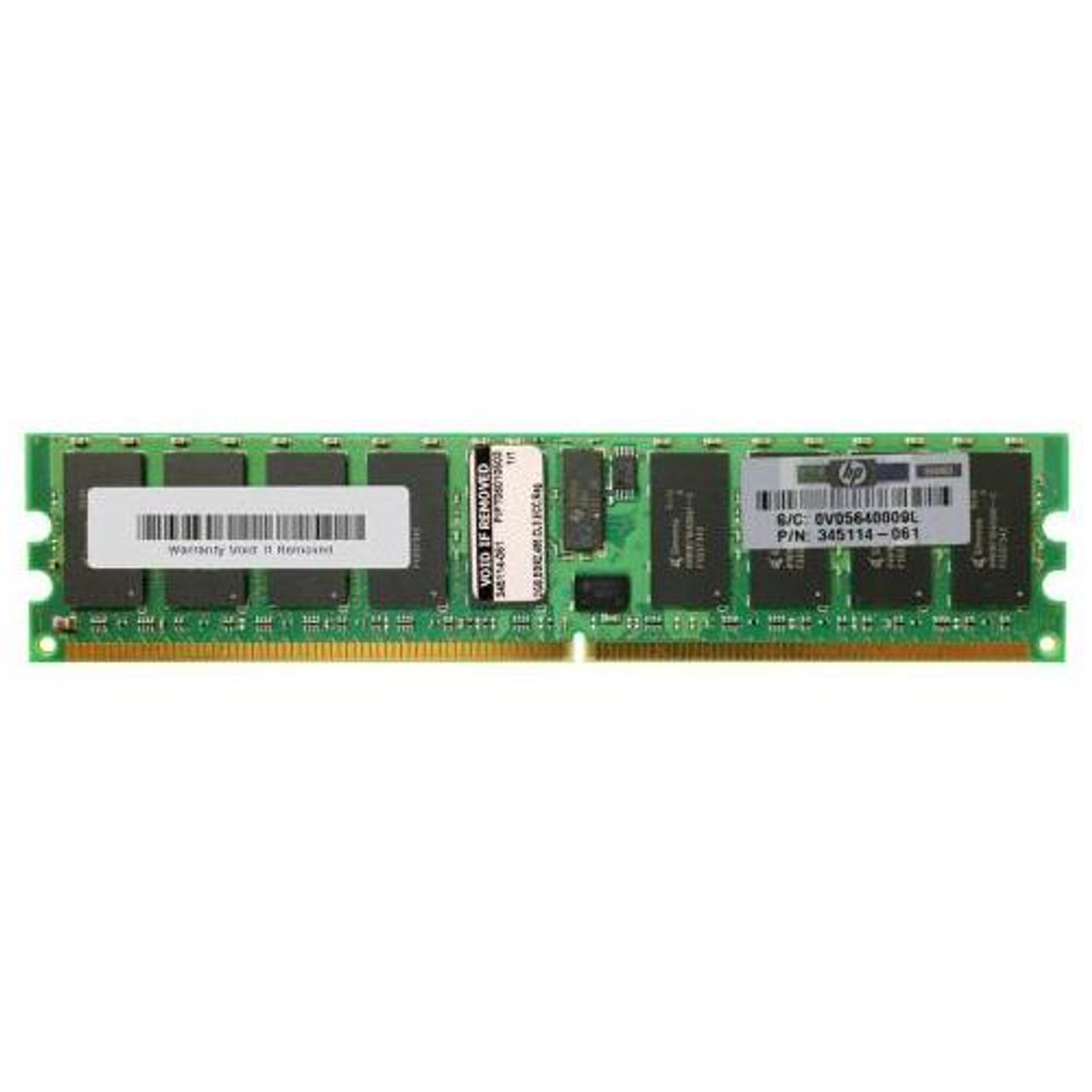 345114-061 HP 2GB DDR2 Registered ECC PC2-3200 400Mhz 2Rx4 Server
