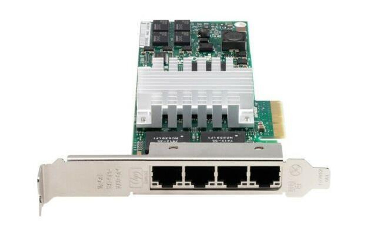 435508-B21-ACC Accortec NC364T Quad-Ports RJ-45 1Gbps 10Base-T/100Base-TX/1000Base-T Gigabit Ethernet PCI Express x4 Mezzanine Network Adapter