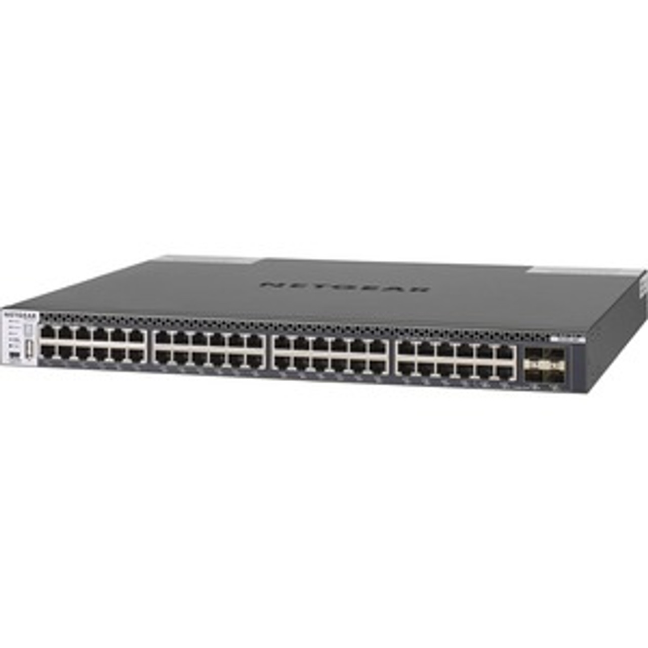 XSM4348CS Netgear ProSafe M4300-48X Stackable Managed Switch - 48 Ports - Manageable - 4 Layer Supported - Modular - Twisted Pair, Optical Fiber - 1U High -