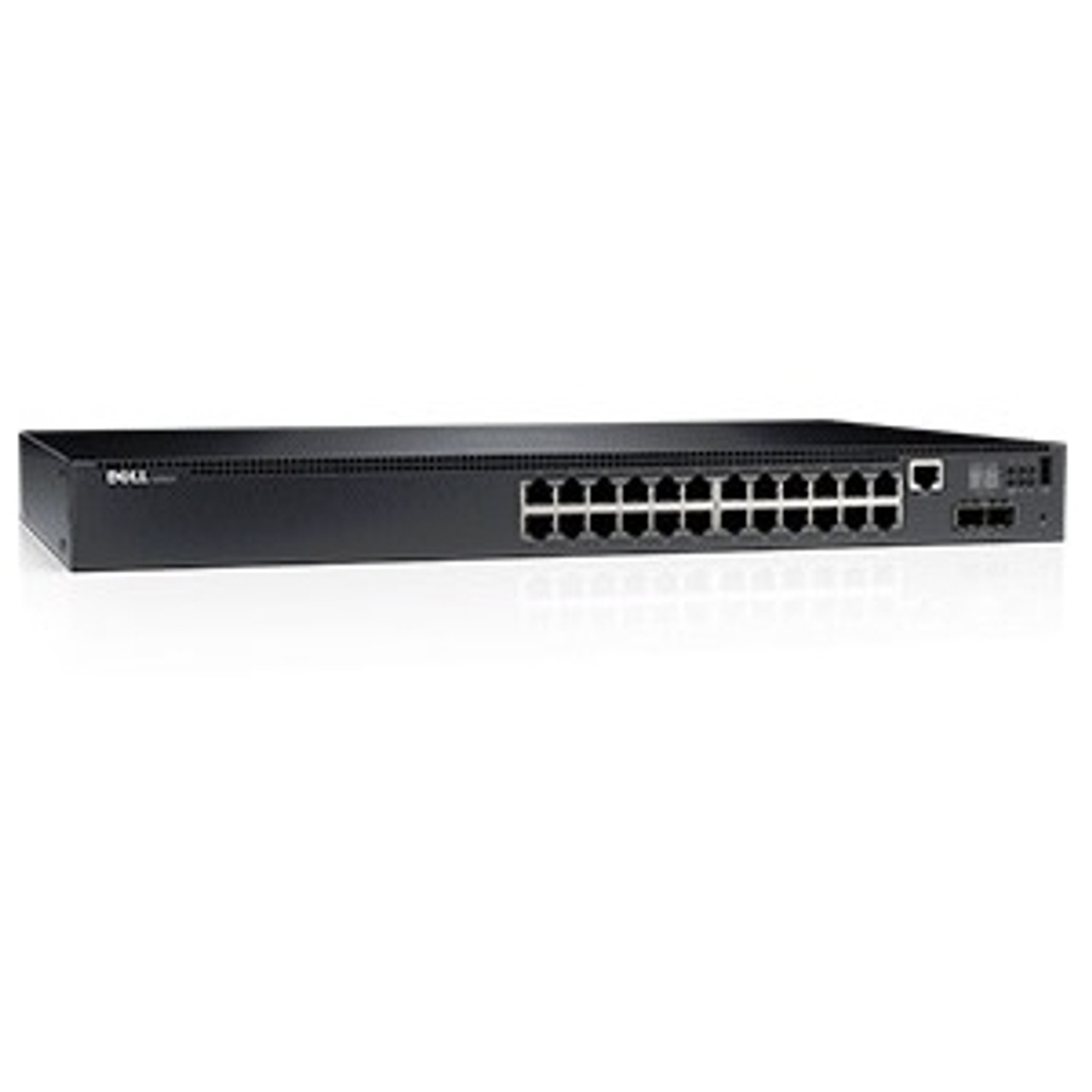 463-7702 Dell N2024 24-Ports 1Gbps Layer 2 Ethernet Switch with 2x 10Gbps SFP+ Ports (Refurbished)