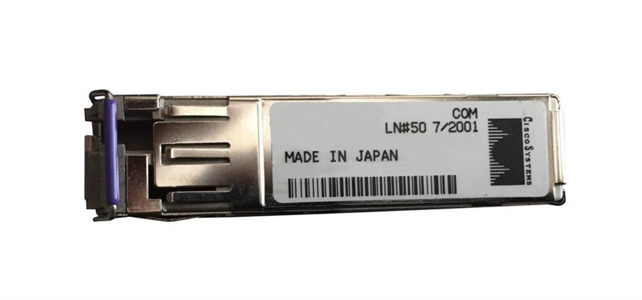 GLC-BX-U20 Cisco 1Gbps 1000Base-BX-U Bi-Directional 20km Single-mode Fiber 1310nm/1490nm SFP Transceiver w/DOM