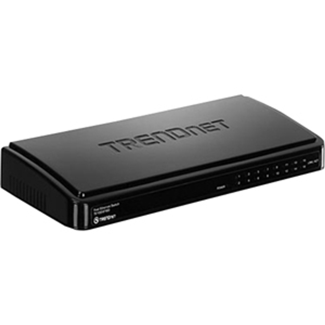 TE100-S16D (V1.0R) TRENDnet 16-Port 10/100 Mbps Ethernet Switch - 16 Ports - Fast Ethernet - 10/100Base-TX - 2 Layer Supported - AC Adapter - Twisted Pair - Desktop -