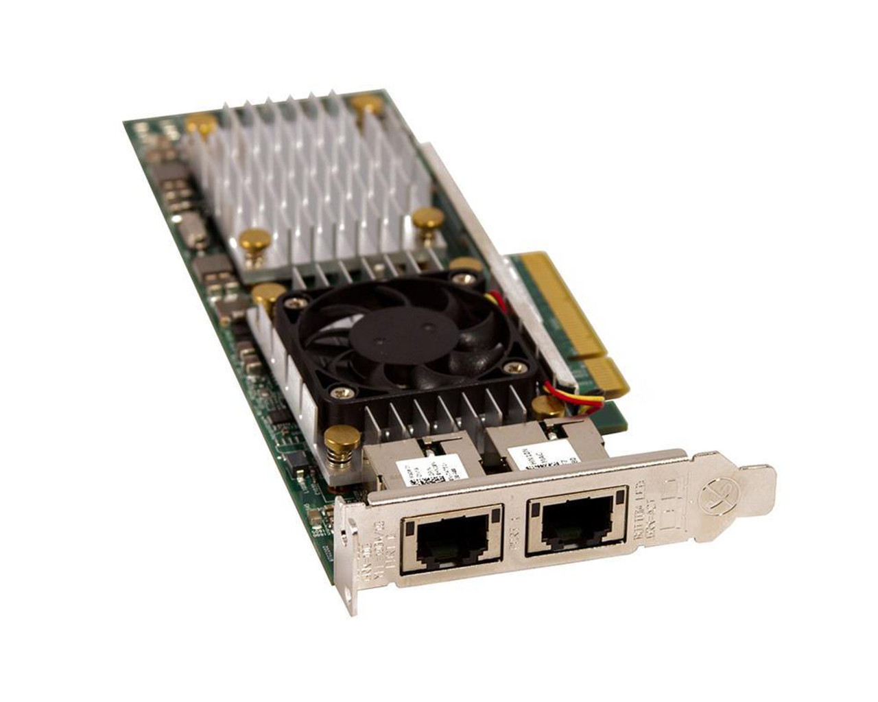 540-BBFO Dell Broadcom 57810s Dual-Ports SFP+ 10Gbps Gigabit Ethernet PCI Express 3.0 x8 Network Adapter for ProLiant DL160