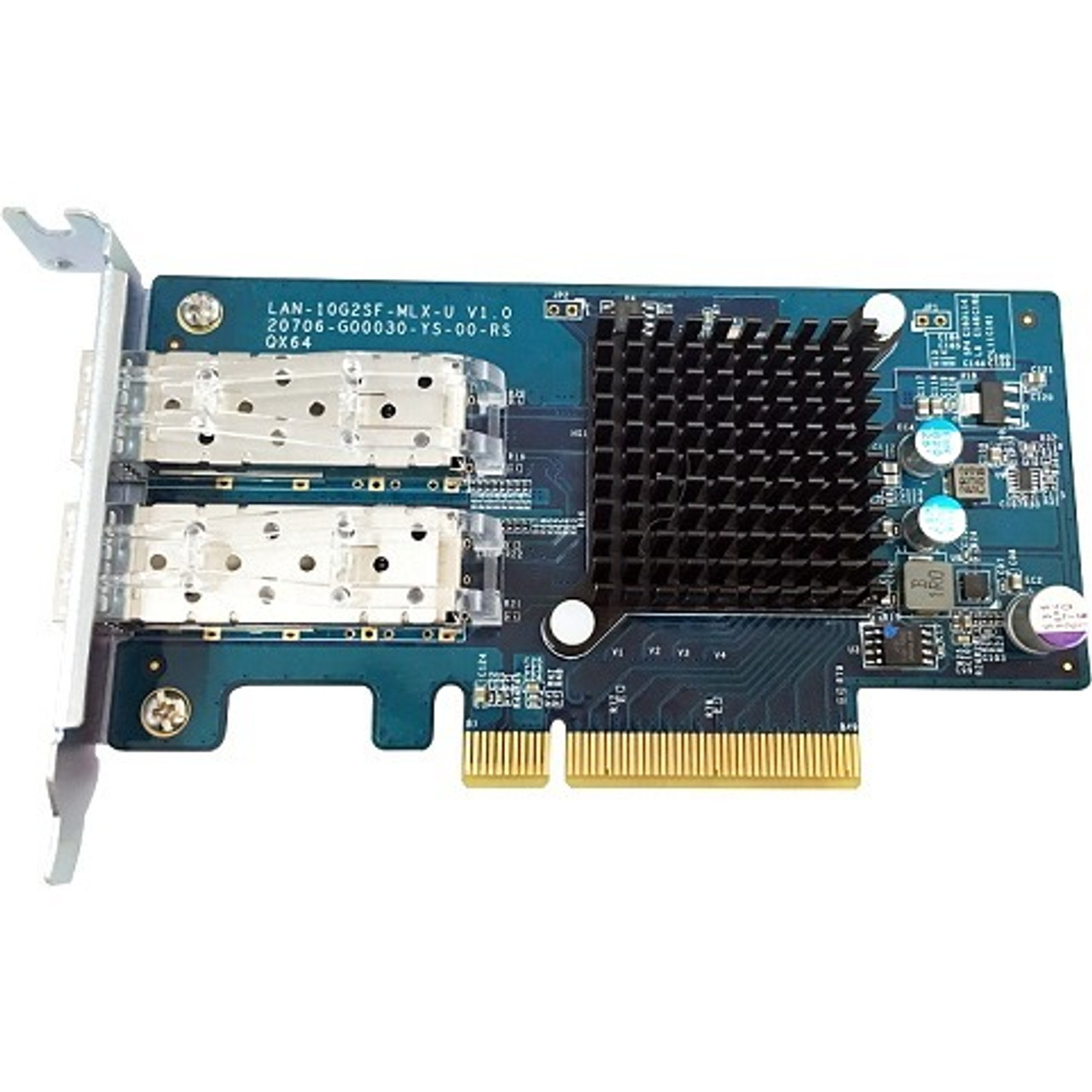 LAN-10G2SF-MLX QNAP 10Gigabit Ethernet Card PCI Express 2 Port(s) Optical Fiber
