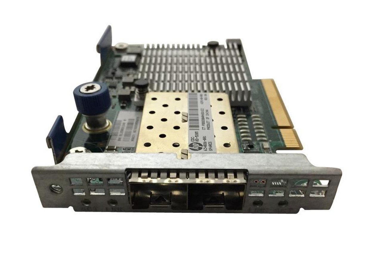 554FLR-SFP+ HP FlexFabric Dual-Ports SFP+ 10Gbps Gigabit Ethernet PCI Express 2.0 x8 Network Adapter