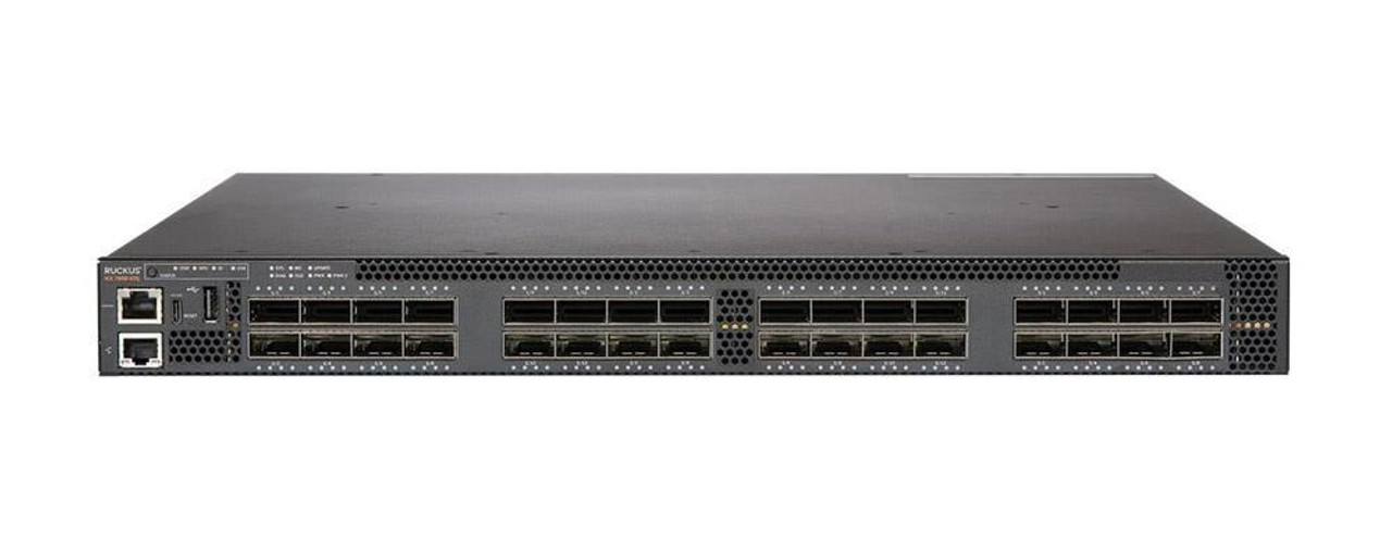 ICX7850-32Q-E2 Ruckus Wireless ICX 7850-32Q Ethernet Switch - 32 Ports - Manageable - 3 Layer Supported - Modular - Optical Fiber - Rack-mountable - Lifetime