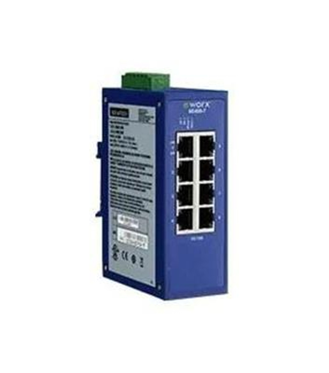 SE408-T B+B SmartWorx eWorx SE408-T Ethernet Switch - 8 Ports - Manageable - 2 Layer Supported - Twisted Pair - DIN Rail Mountable, Wall Mountable -