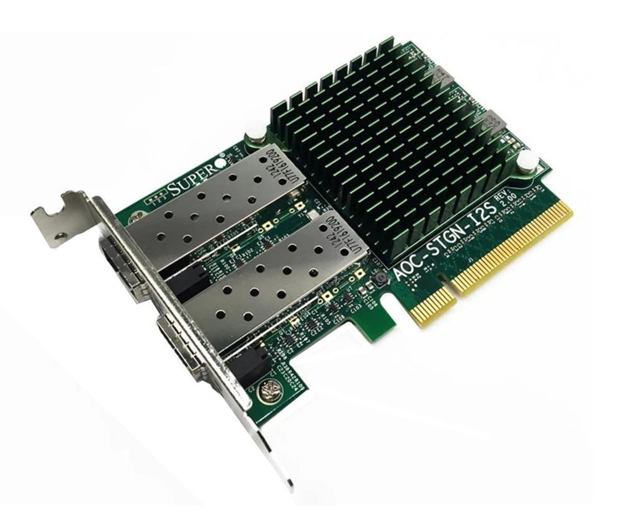 UP-AOC-STGN-I2S-S SuperMicro Dual-Ports SFP+ 10Gbps 10 Gigabit Ethernet Network Adapter