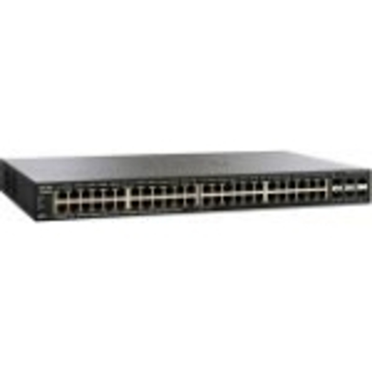 SG500X-48-K9-BR Cisco SG500X-48 48-Ports 10/100/1000 RJ-45 Manageable Stackable Layer3 Rack-mountable Switch with 4x 10 Gigabit SFP+ Ports (Refurbished)