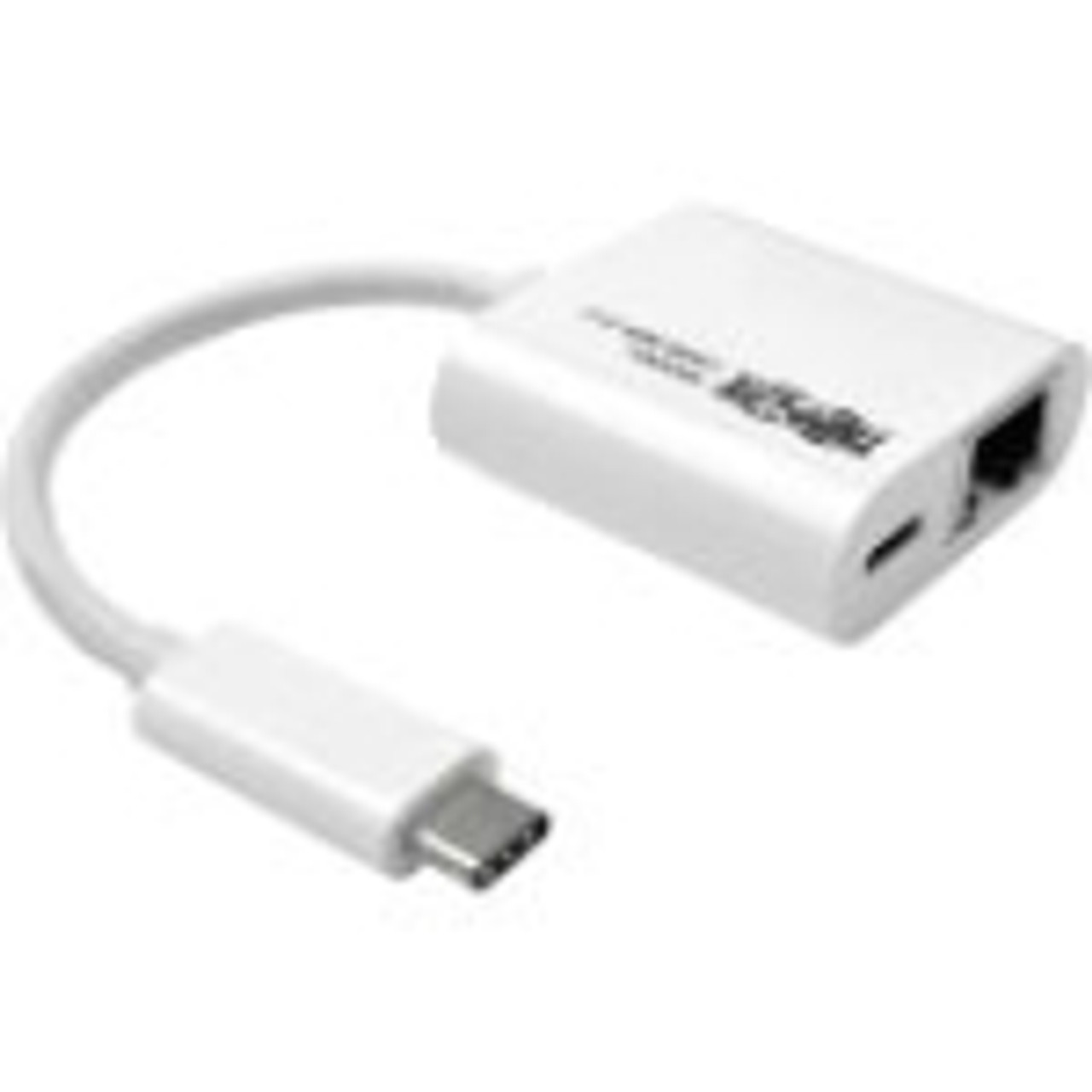 U436-06N-G-C Tripp Lite USB-C to Gigabit Ethernet Network Adapter w/ USB-C Charging Port USB 3.1 1 Port(s) 1 Twisted Pair