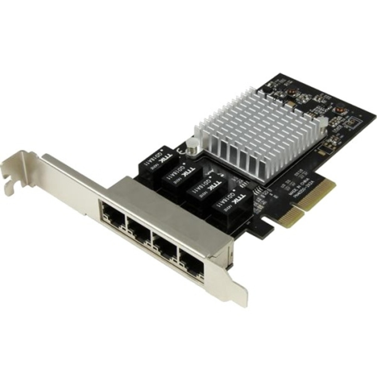 ST4000SPEXI StarTech 4 Port PCI Express Gigabit Ethernet Network Card Intel I350 NIC Quad Port PCI Express Network Adapter Card w/ Intel Chip