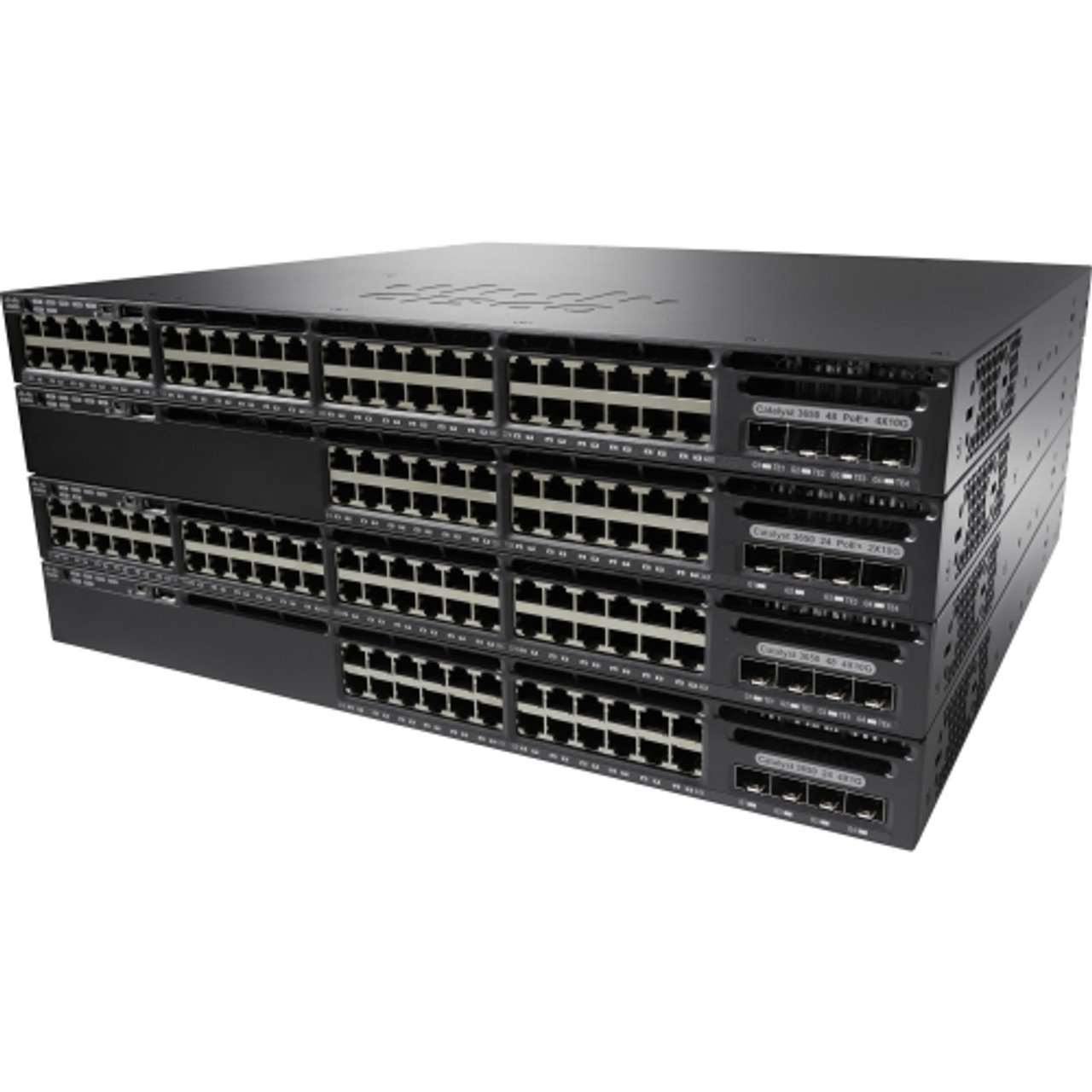 EDU-C3650-24PD-S Cisco Catalyst WS-C3650-24PD 24-Ports Stack Port Optical Fiber and Twisted Pair Layer3 Manageable Rack-Mountable 1U and Desktop Switch with 2x SFP+