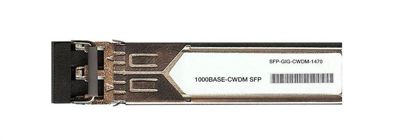 SFP-GIG-CWDM-1470 Alcatel-Lucent 1Gbps 1000Base-CWDM 1470nm 80km Single-mode Fiber SFP Transceiver (Refurbished)
