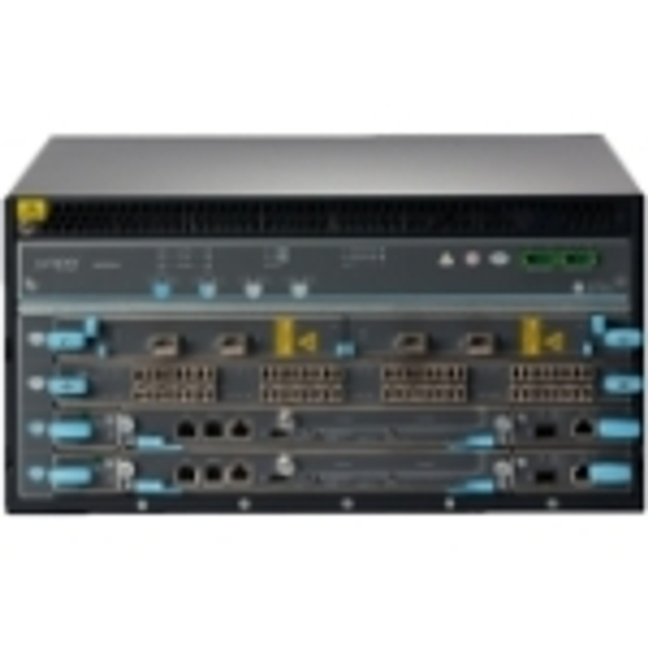 EX9204-BASE-AC Juniper Switch Chassis Manageable 4 x Expansion Slots 3 Layer Supported 6U High Rack-mountable 1 Year (Refurbished)
