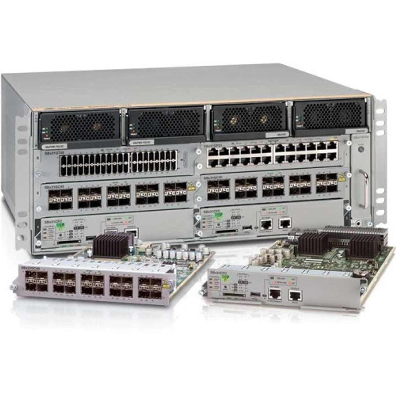 AT-SBX3106 Allied Telesis SwitchBlade x3106 Level 2 Access Edge Chassis Switch 6 Expansion Slot Manageable Modular 4 Layer Supported 4U High Rack-mountable