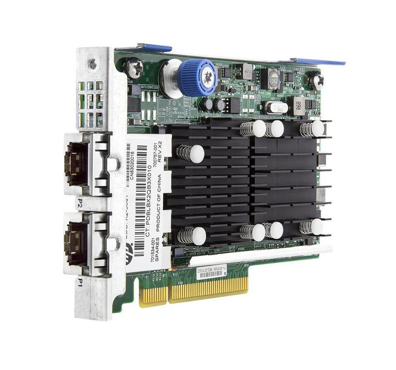 821547-B21 HP FlexFabric Dual-Ports 10Gbps Gigabit Ethernet PCI Express 3.0 x8 Network Adapter