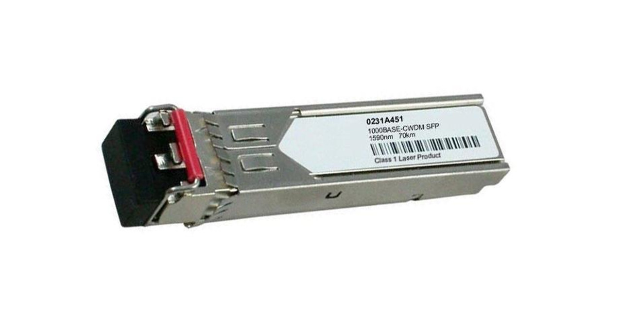 0231A451-ACC Accortec 1Gbps 1000Base-LH70 Single-Mode Fiber 70km 1590nm Duplex LC Connector SFP Transceiver Module for 3Com