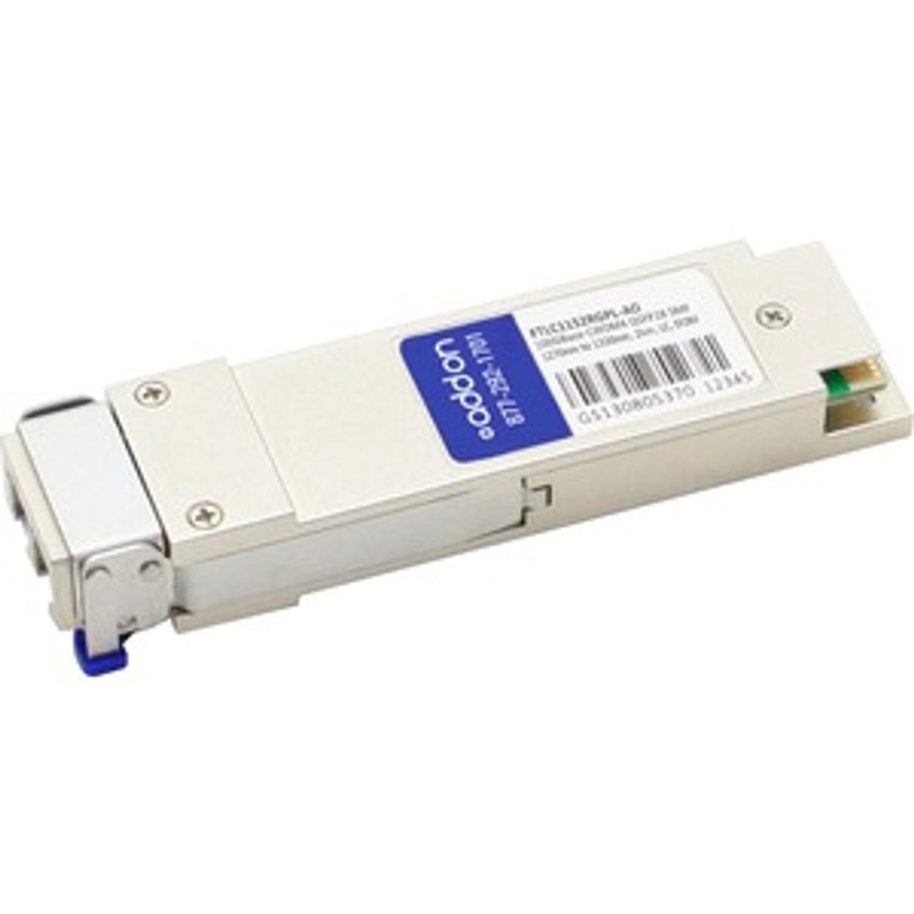 FTLC1152RGPL-AO AddOn 100Gbps 100GBase-CWDM4 Single-mode Fiber 2km 1310nm Duplex LC Connector QSFP28 Transceiver Module for Finisar Compatible