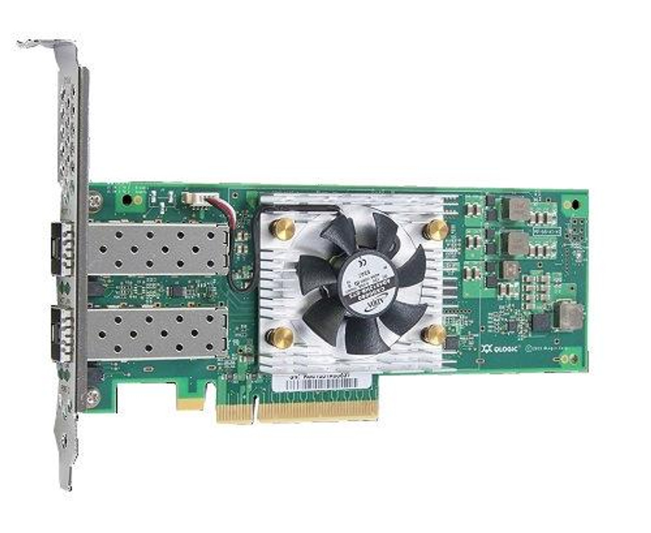 0Y9W8 Dell QLogic FastLinQ QL45212-DE Dual-Ports 25Gbps SFP28 Low Profile Network Adapter