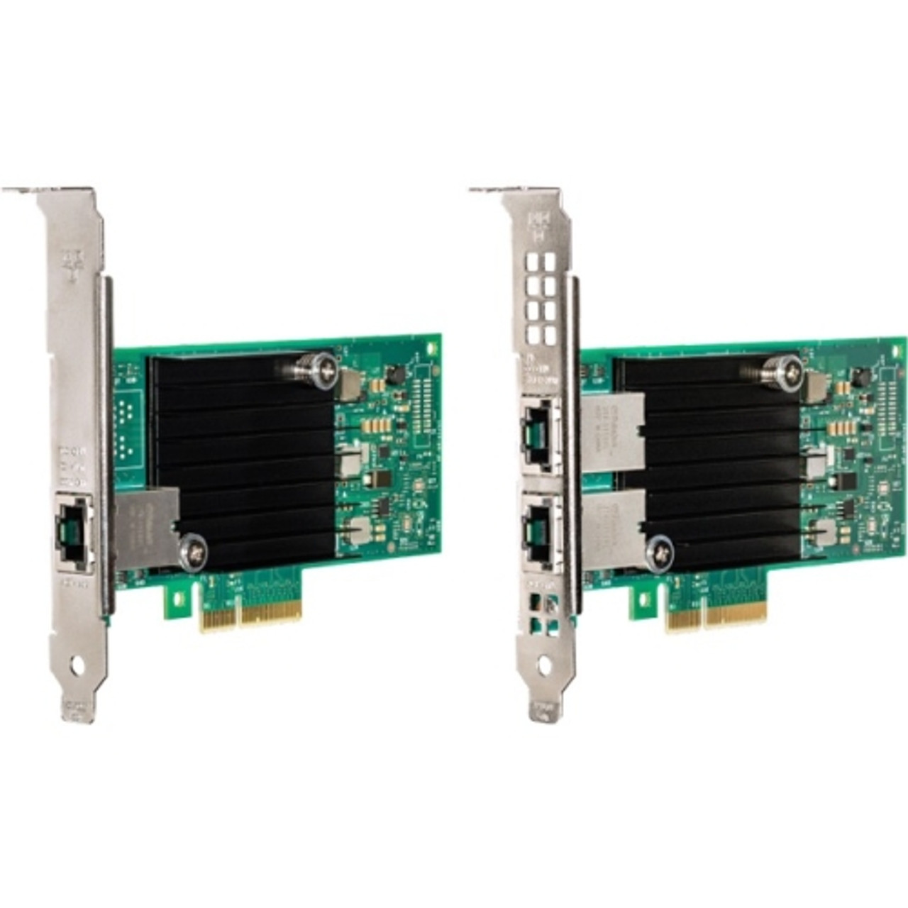 X550T1BLK Intel Single-Port RJ-45 10Gbps 10GBase-T 10 Gigabit Ethernet PCI Express 3.0 x4 Converged Network Adapter