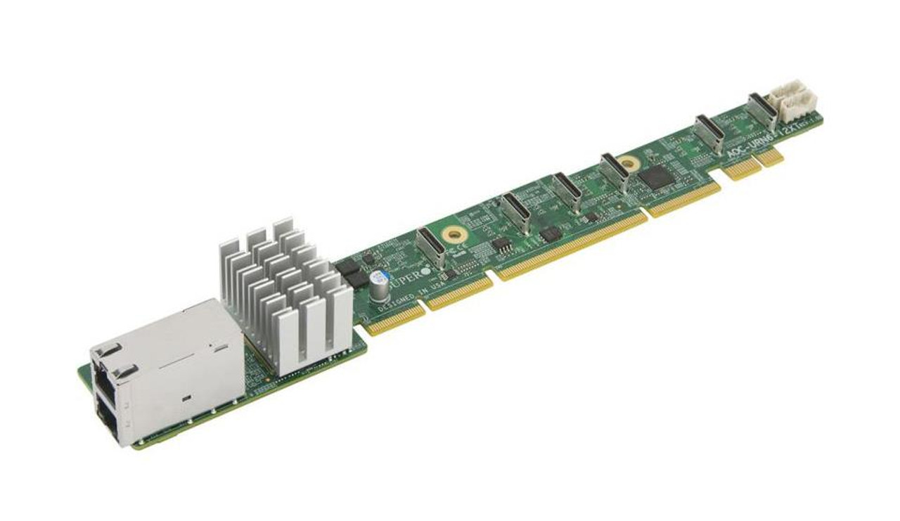 AOC-URN6-I2XT SuperMicro 1u Ultra 2-port 10g Rj45 6 Nvme Ports Intel X540