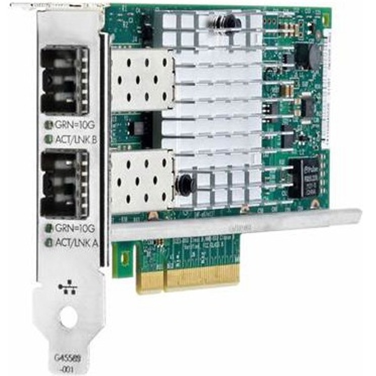 727055-B21 HP Dual-Ports SFP+ 10Gbps 10GBase-X Gigabit Ethernet PCI Express 3.0 x8 Network Adapter