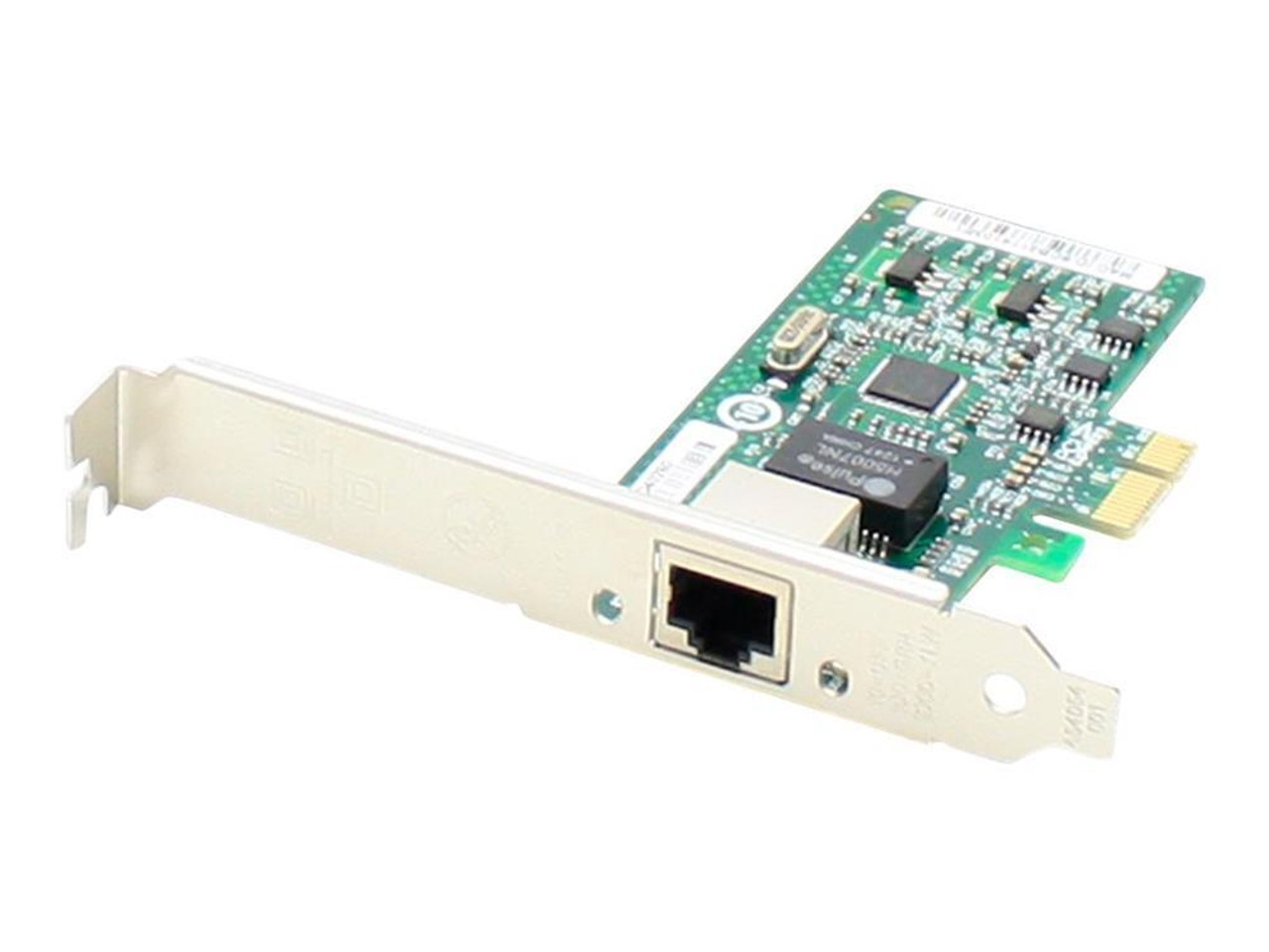 430-3821-AO AddOn Single-Port RJ-45 10/100/1000Mbs PCI Express X4 Network Interface Card for Dell 430-3821 Compatible