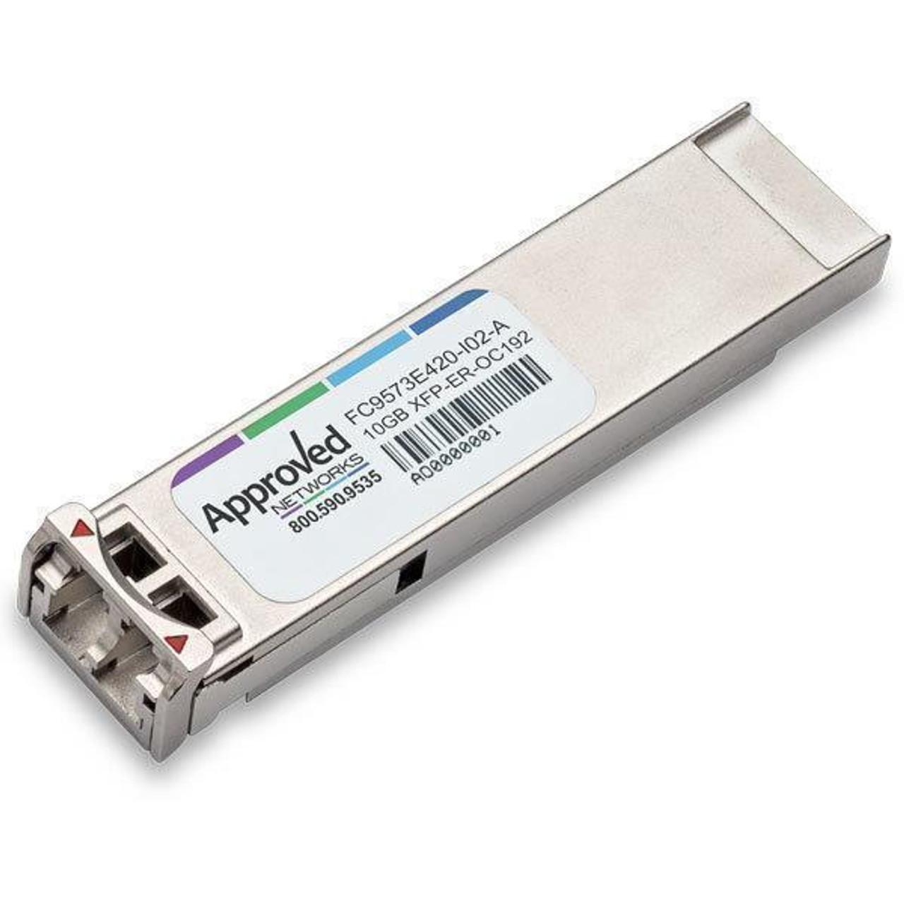 FC9573E420-I02 Fujitsu 10Gbps 10GBase Ethernet and OC-192/STM-64/10G Single-mode Fiber 40km 1550nm LC Connector XFP Transceiver Module