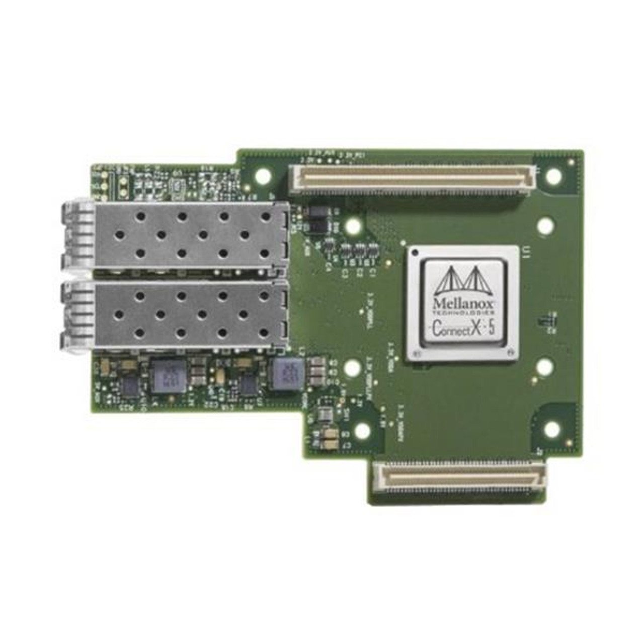 MCX546A-BCAN Mellanox ConnectX-5 Ex EN OCP Dual-Ports QSFP28 40GbE PCI Express 3.0 x16 Network Interface Card No Bracket