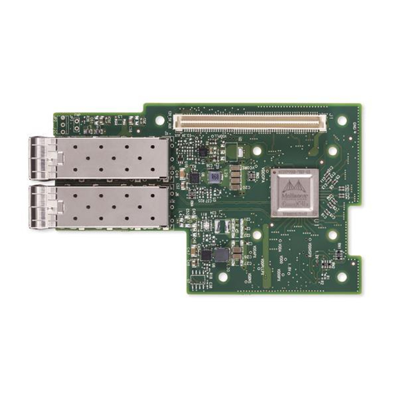 MCX4421A-ACUN Mellanox ConnectX-4 Lx EN OCP2.0 Type 1 without Host Management Dual-Ports SFP28 25GbE PCI Express 3.0 x8 UEFI Enabled Network Interface Card no
