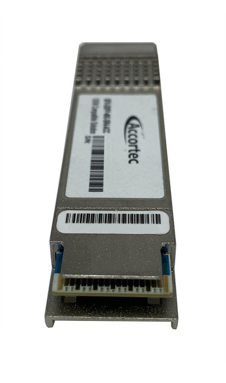 100-01425-ACC Accortec 10Gbps 10GBase-ER OC-192/STM-64 Single-mode Fiber 40km 1550nm Duplex LC Connector XFP Transceiver Module for Calix Compatible