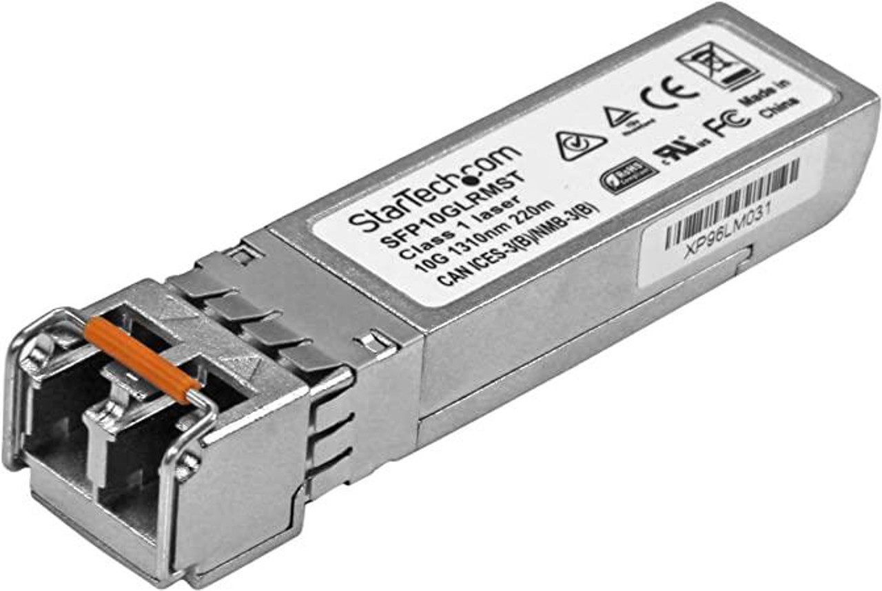SFP-10GBASE-LRM-ST StarTech 10Gbps 10GBase-LRM Multi-mode Fiber 200m 1310nm LC Connector SFP+ Transceiver Module for MSA Compliant Compatible