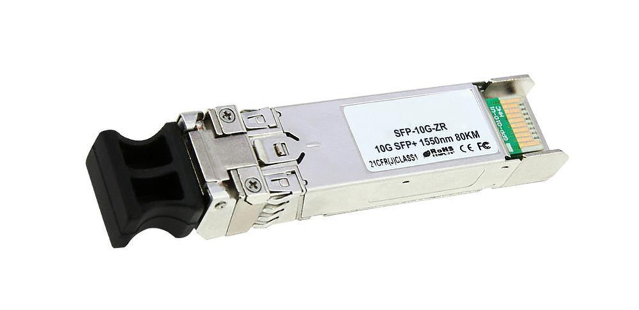 SFP-10G-ZR-ARISTA Arista 10Gbps 10GBase-ZR Single-mode Fiber 80km 1550nm Duplex LC Connector SFP+ Transceiver Module for Cisco Compatible