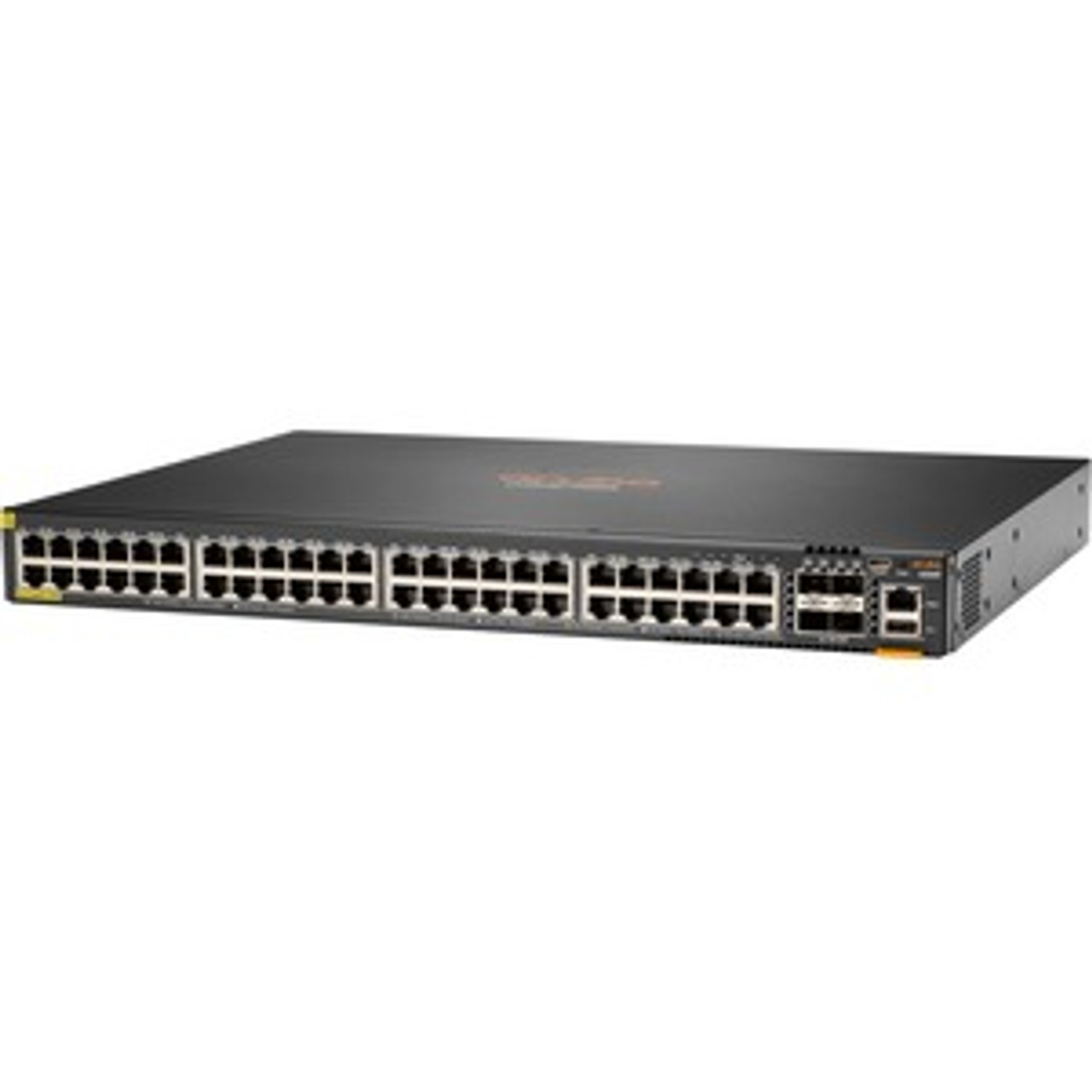 JL727A#B2E Aruba 6200F 48G Class4 PoE 4SFP+ 370W Switch - 48 Ports - Manageable - Gigabit Ethernet, 10 Gigabit Ethernet - 10/100/1000Base-T, 10GBase-X - TAA