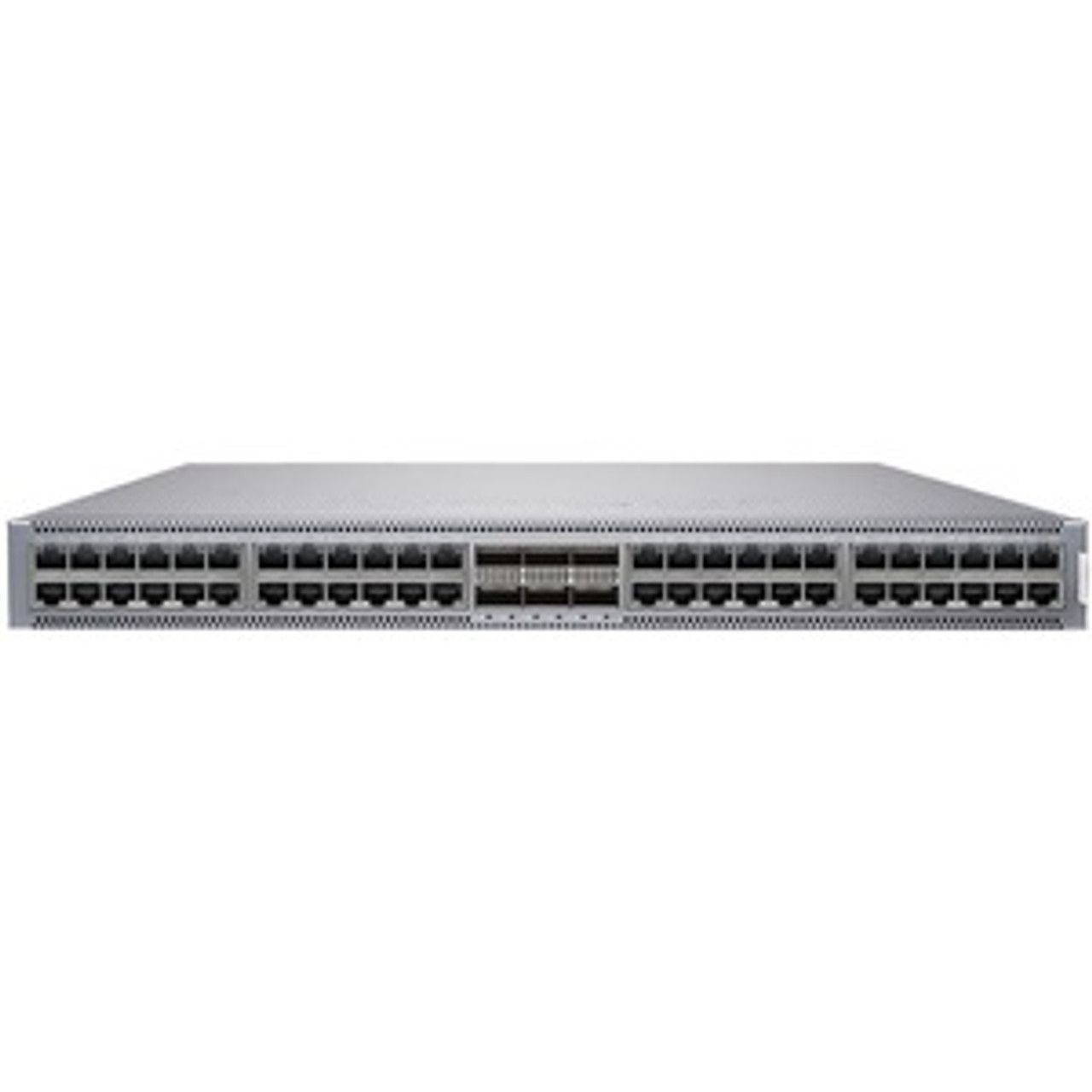 QFX5120-48T-DC-AFI Juniper QFX5120-48T Ethernet Switch - 48 Ports - Manageable - 3 Layer Supported - Modular - 450 W Power Consumption - Twisted Pair, Optical Fiber -