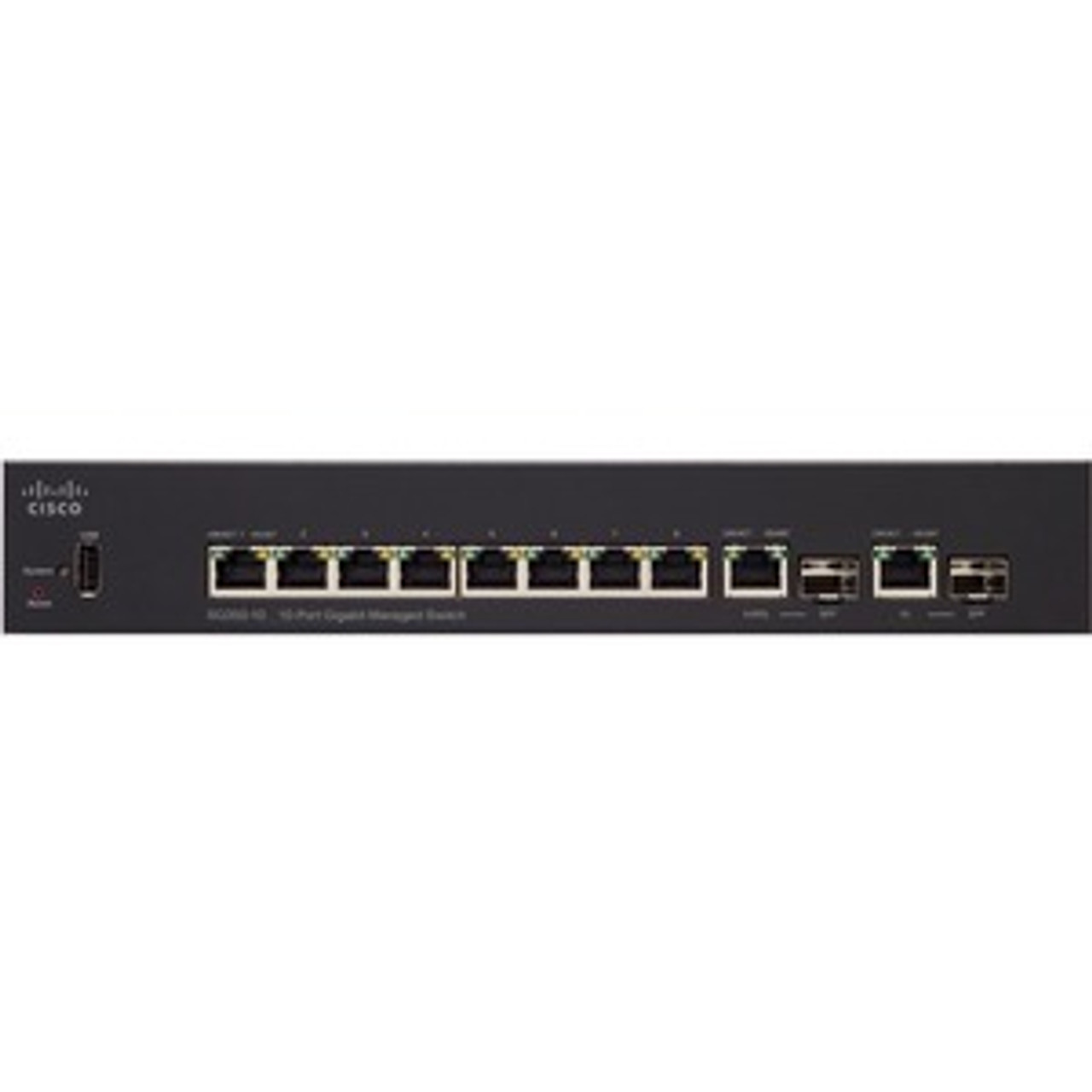 SG350-10-K9-IN Cisco SG350-10 Ethernet Switch - 10 Ports ...