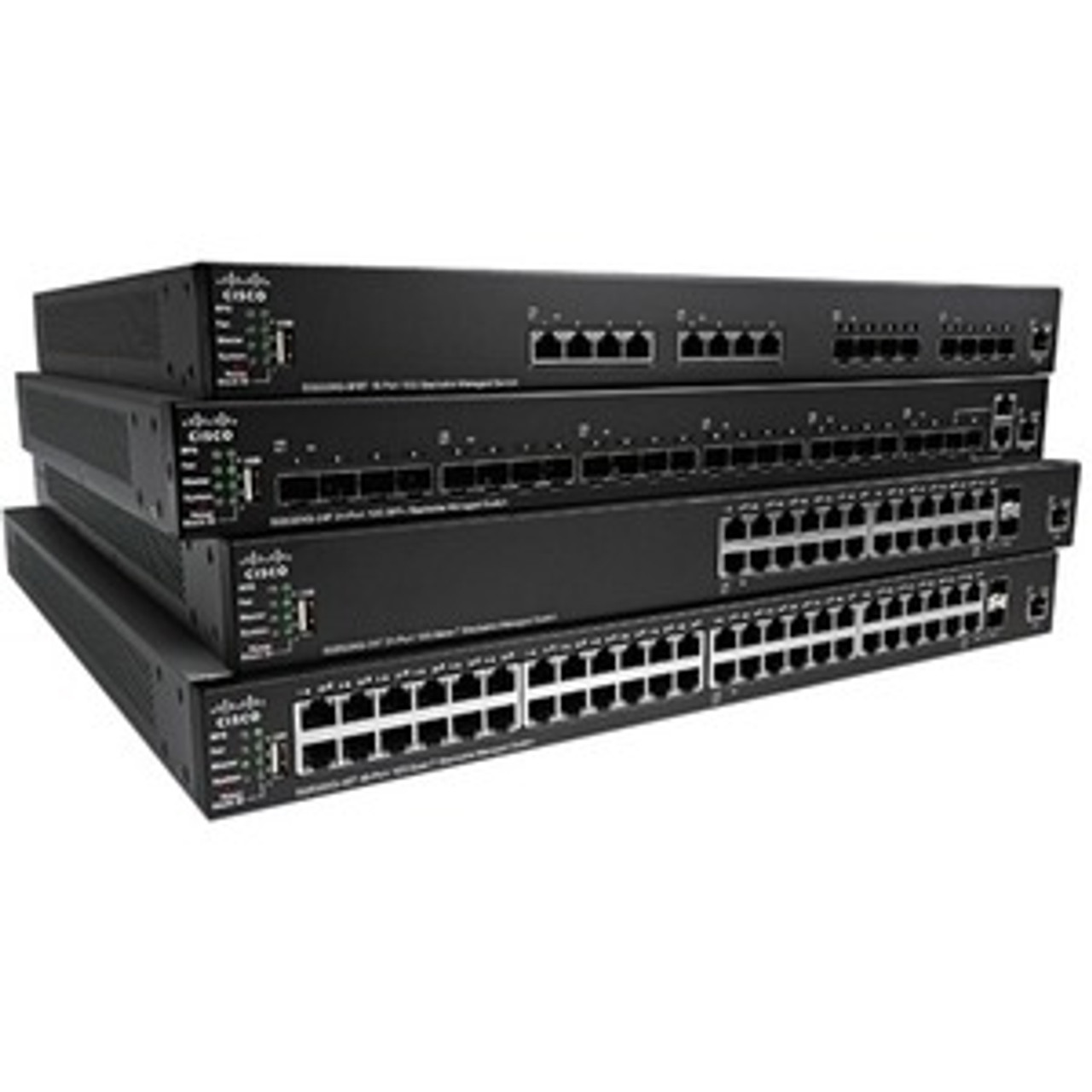 SX350X-12-K9-AU Cisco SX350X-12 12-Port 10GBase-T Stackable Managed Switch - 12 Ports - Manageable - 3 Layer Supported - Modular - Optical Fiber, Twisted 