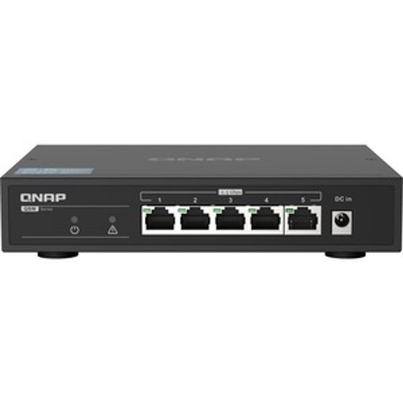 QSW-1105-5T QNAP QSW-1105-5T Ethernet Switch - 5 Ports - 2 Layer Supported - 12 W Power Consumption - Twisted Pair -  (Refurbished)