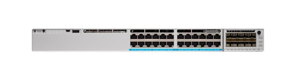 C9300-24UB-A Cisco Catalyst C9300-24UB Ethernet Switch - Manageable - 3 Layer Supported - Modular - Optical Fiber - Lifetime Limited  (Refurbished)