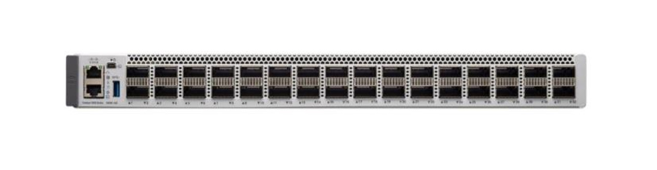 C9500-32C Cisco Catalyst C9500-32C Ethernet Switch - Manageable - 3 Layer Supported - Modular - Optical Fiber - 1U High - Rack-mountable - Lifetime Limited 