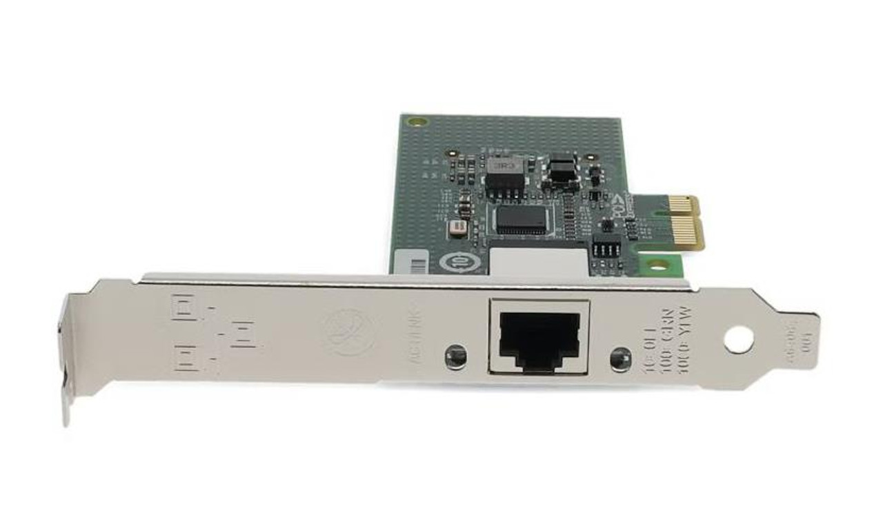 ADD-PCIE-1RJ45 AddOn 10/100/1000Mbs Single Open RJ-45 Port 100m PCIe x4 Network Interface Card - 100% compatible and guaranteed to