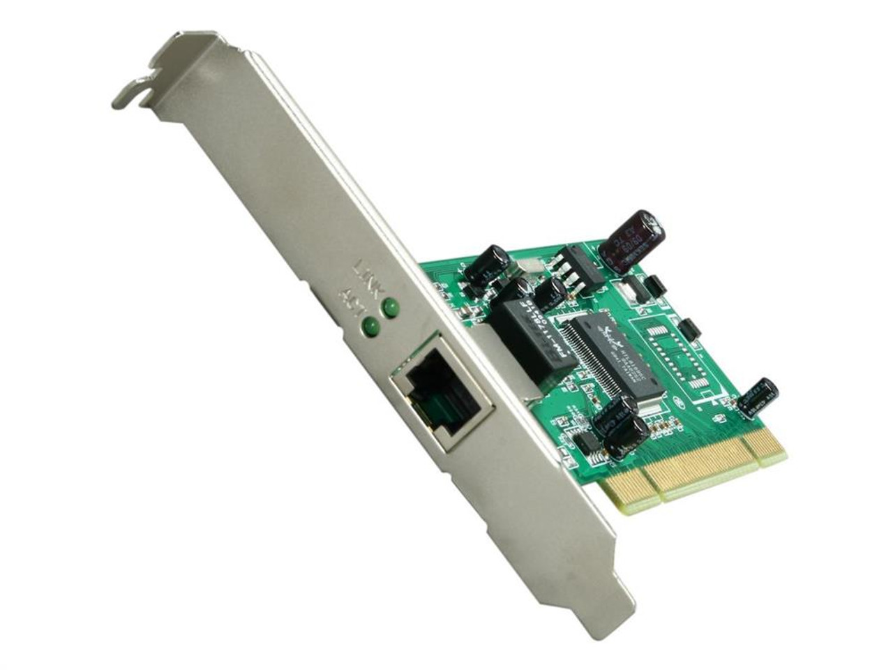 TEG-PCITXR-AOK AddOn ADD-PCI-1RJ45 10/100/1000Mbs Single Open RJ-45 Port 100m Copper PCI Network Interface Card - 100% compatible and guaranteed to