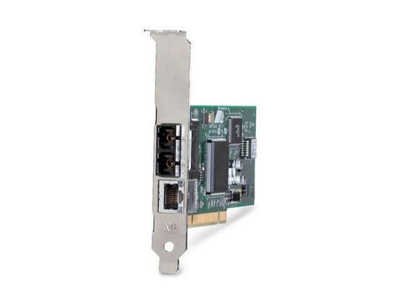 AT2701FTXST020 Allied Telesis AT-2701FTX Fast Ethernet Network Interface Card - PCI - 1 x ST , 1 x RJ-45 - 100Base-FX,