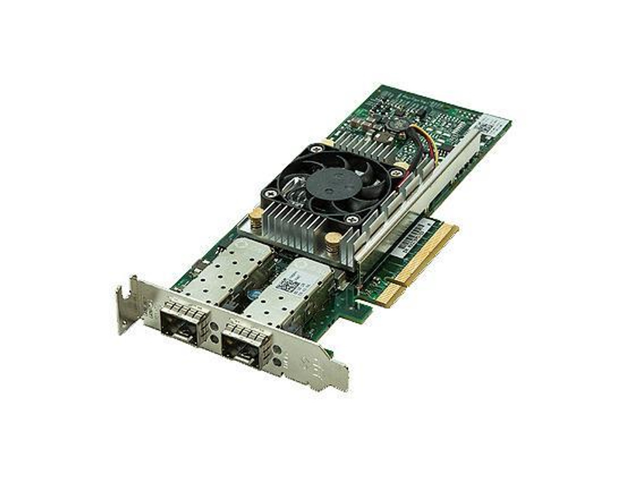 540-BBDX-ACC Accortec Broadcom Dual Port 10 GbE SPF+ Low Profile Converged Network Adapter - PCI Express - 2 Port(s) - Optical Fiber - Plug-in