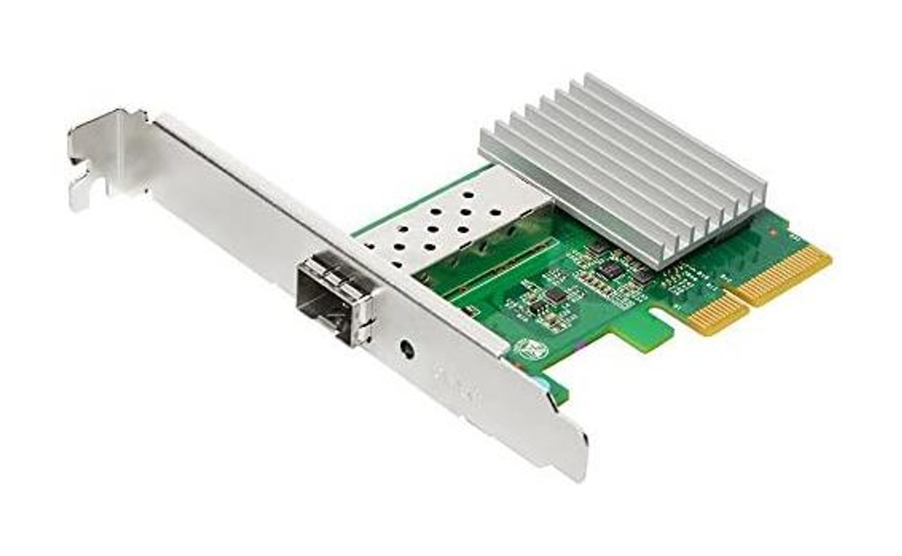 EN-9320SFP+ Edimax 10 Gigabit Ethernet SFP+ PCI Express Server Adapter - PCI Express 2.0 x4 - 1 Port(s) - Optical Fiber - 10GBase-LR, 10GBase-SR - Plug-in