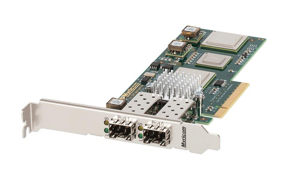 10G-PCIE2-8C2-2S-AX Axiom 10Gbs Dual Port SFP+ PCIe x8 NIC Card for Myricom - 10G-PCIE2-8C2-2S - 10Gbs Dual Port SFP+ PCIe x8 NIC