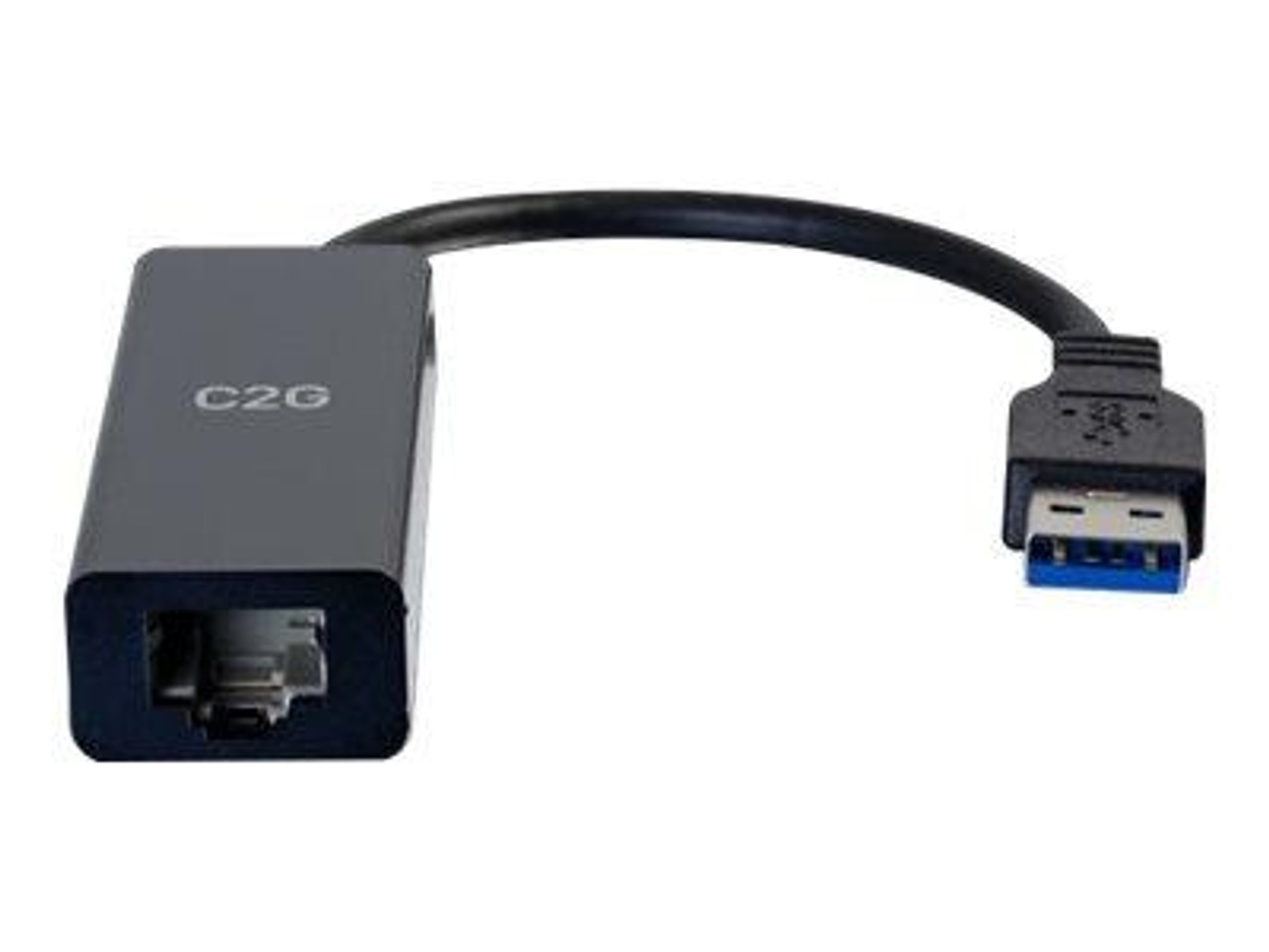 39713 C2G USB 3.0 to Ethernet Network Adapter with PXE Boot - Black - M/F - USB 3.0 - 1 Port(s) - 1 - Twisted Pair - 10/100/1000Base-T -