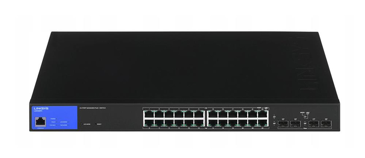24-Port Managed Gigabit Ethernet Switch, Linksys