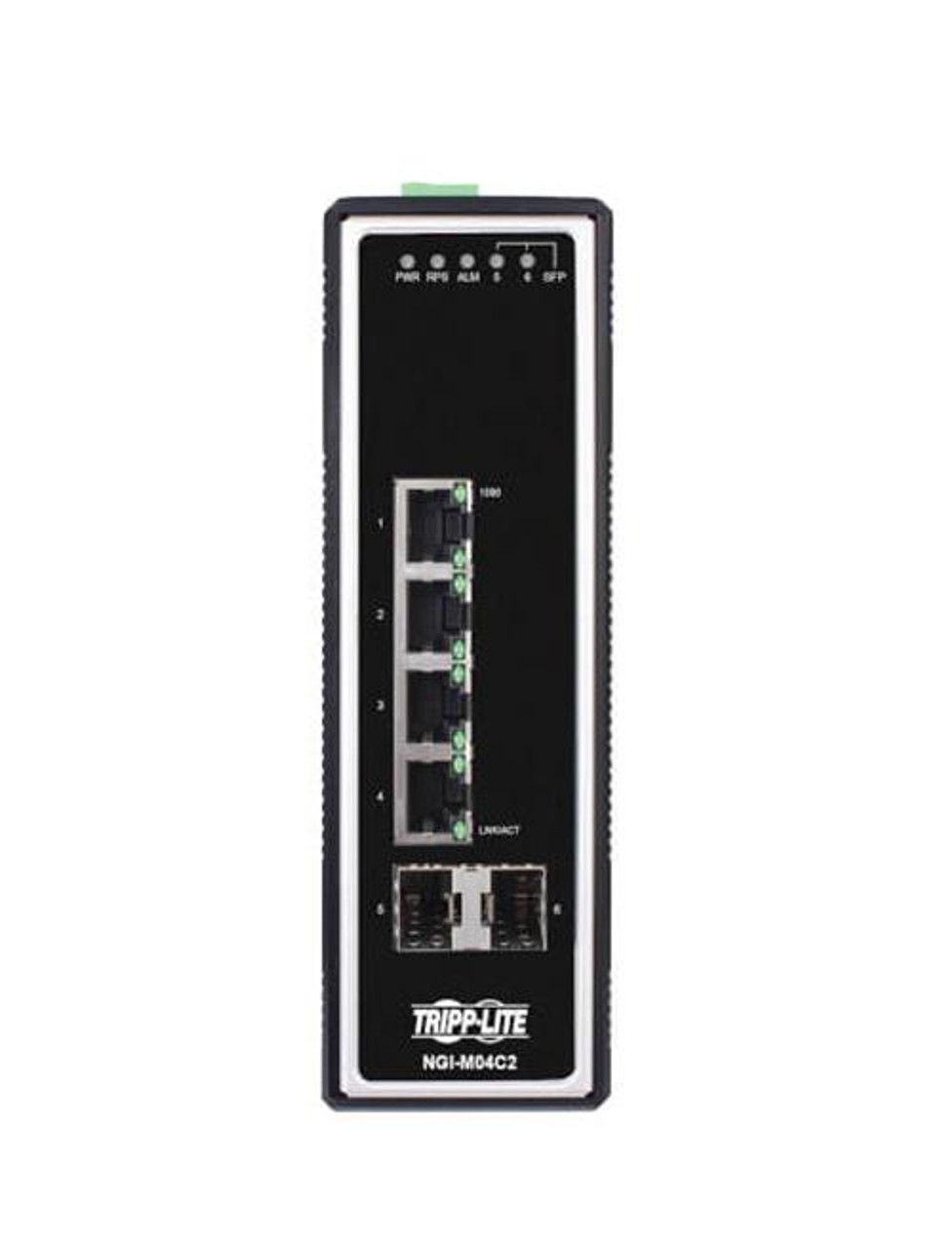 NGI-M04C2 Tripp Lite NGI-M04C2 Ethernet Switch - 4 Ports - Manageable - Gigabit Ethernet - 10/100/1000Base-T, 100Base-FX, 1000Base-X, 1000Base-SX/LX - TAA